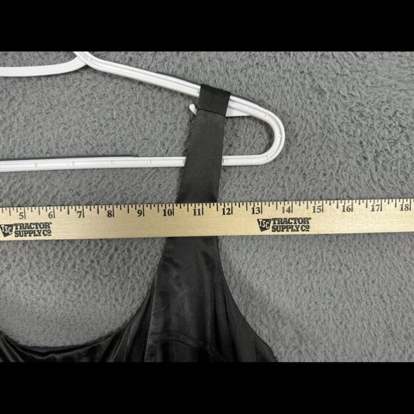 Nicole Miller cocktail dress womens 8 gray abstract satin trim side zip lined - Picture 11 of 11